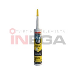 Hermetikas klijuojantis Fix all TURBO Hermetikas klijuojantis Fix all TURBO