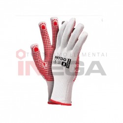Pirštinės su PVC taškais, nailoninės Pirštinės su PVC taškais, nailoninės