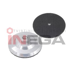 Aliuminis adapteris šlifavimo - poliravimo diskeliams Velcro Aliuminis adapteris šlifavimo - poliravimo diskeliams Velcro