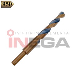 Grąžtai metalui DIN338 GOLD BLACK su nutekintu kotu 10mm