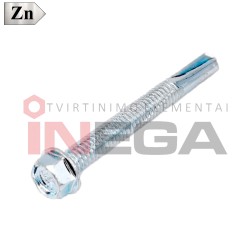 Savisriegiai metalui šešiakampe galvute DIN7504K, su 12 mm grąžteliu Savisriegiai metalui šešiakampe galvute DIN7504K, su 12 mm grąžteliu